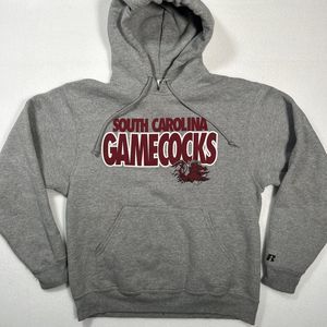 South Carolina Gamecocks Sweater Mens Medium Hoodie Sweatshirt Pullover Gray